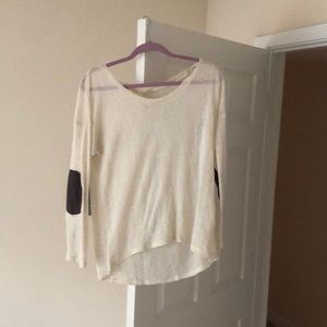 Long sleeve high low shirt
